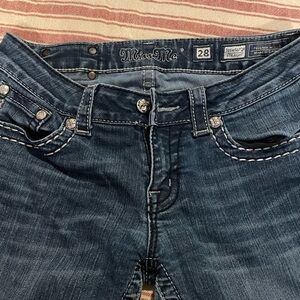 Miss Me Women's Dark Blue Boot Cut Jeans